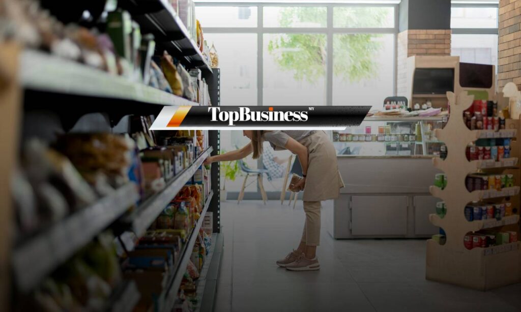 woman shopping at a convenience store