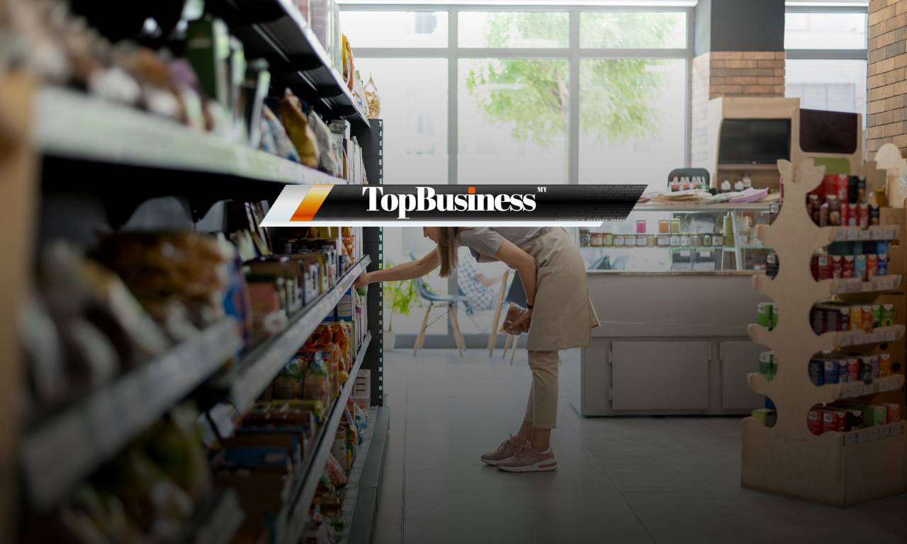 woman shopping at a convenience store